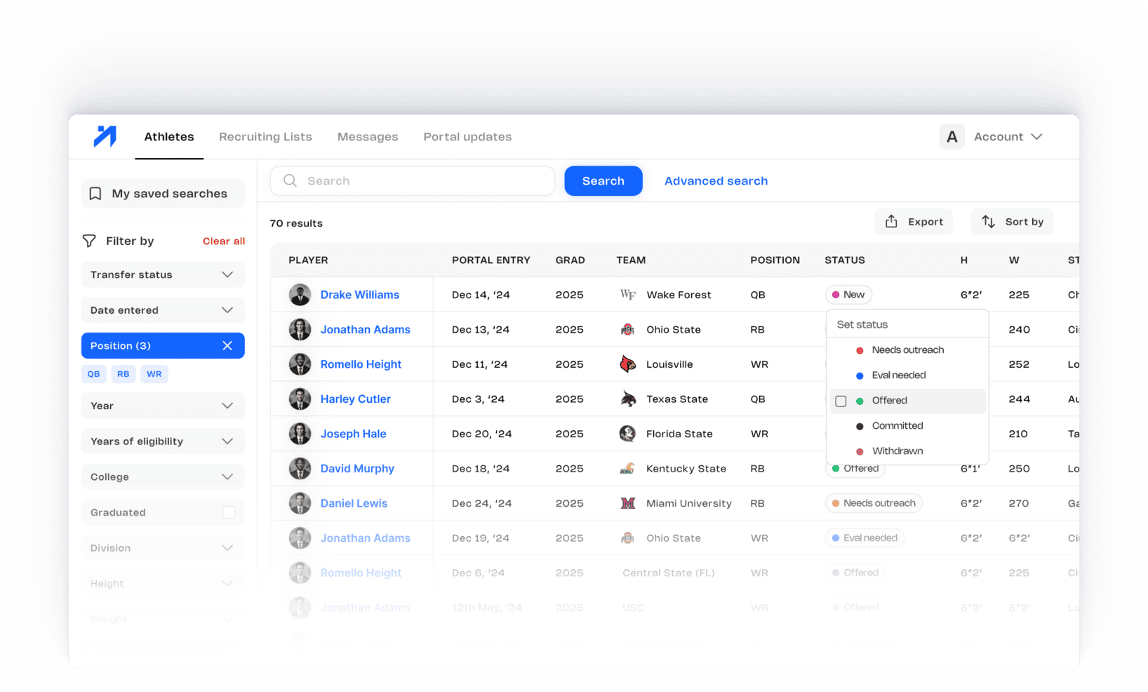 App screenshot